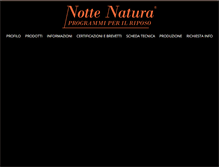 Tablet Screenshot of nottenatura.com